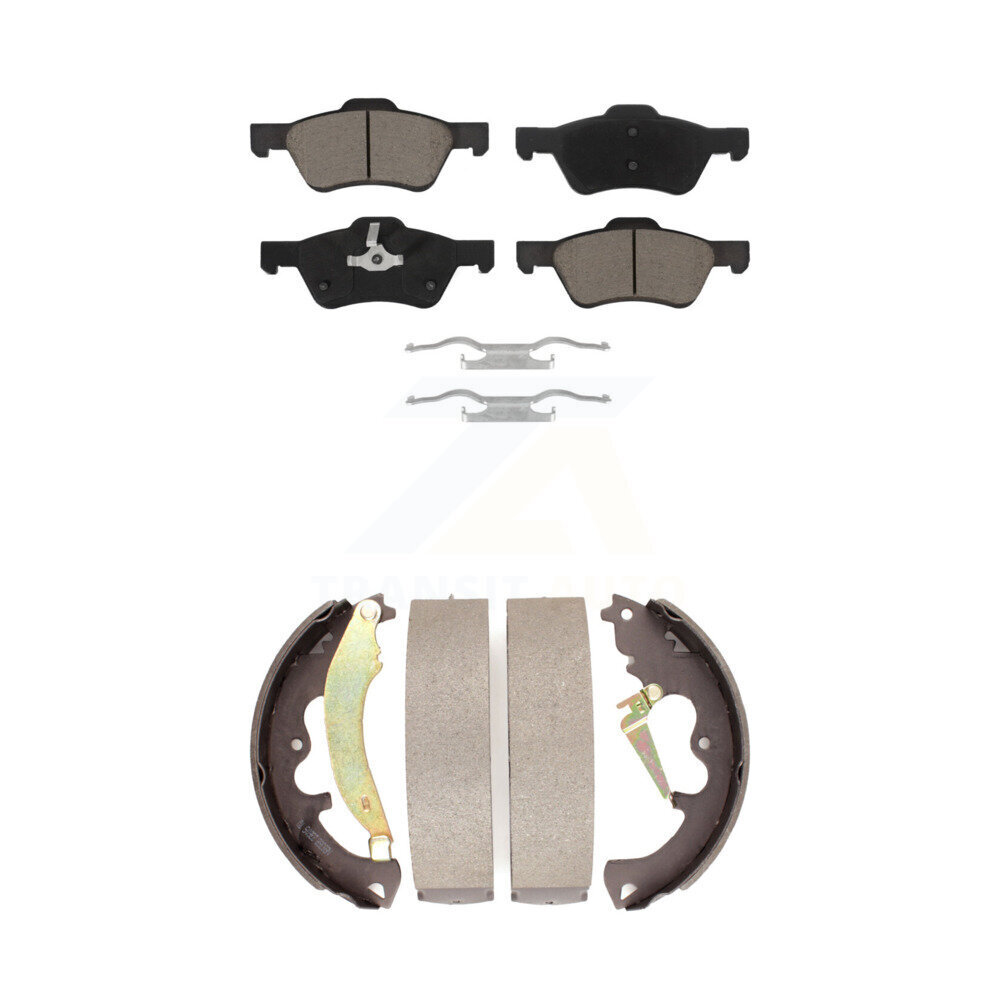 Transit Auto - KCN-100442 - Front and Rear Disc Brake Pad Kits