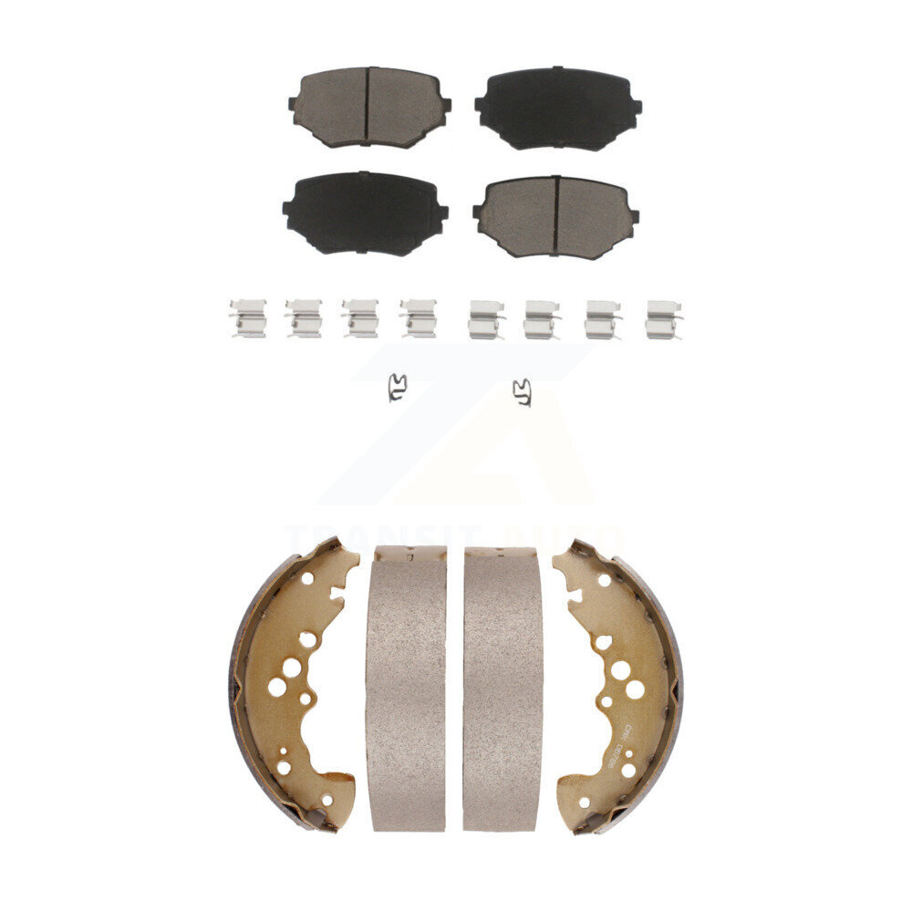 Transit Auto - KCN-100444 - Front and Rear Disc Brake Pad Kits