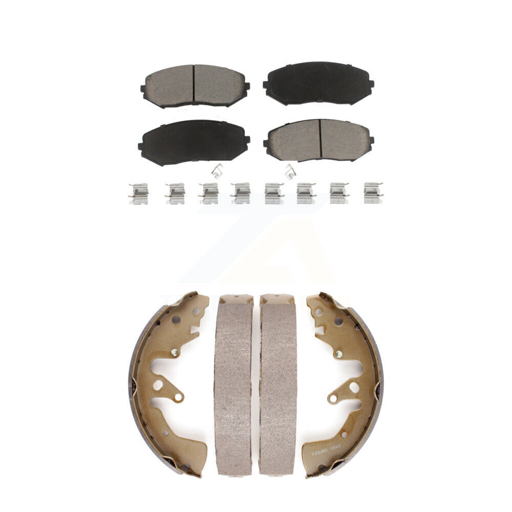 Transit Auto - KCN-100446 - Front and Rear Disc Brake Pad Kits