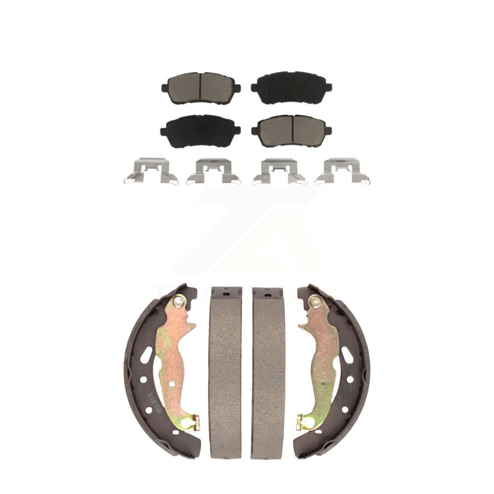 Transit Auto - KCN-100452 - Front and Rear Disc Brake Pad Kits