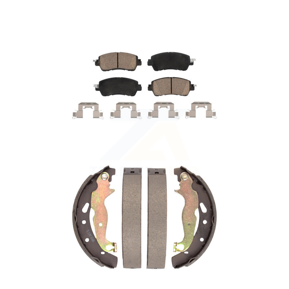 Transit Auto - KCN-100453 - Front and Rear Disc Brake Pad Kits