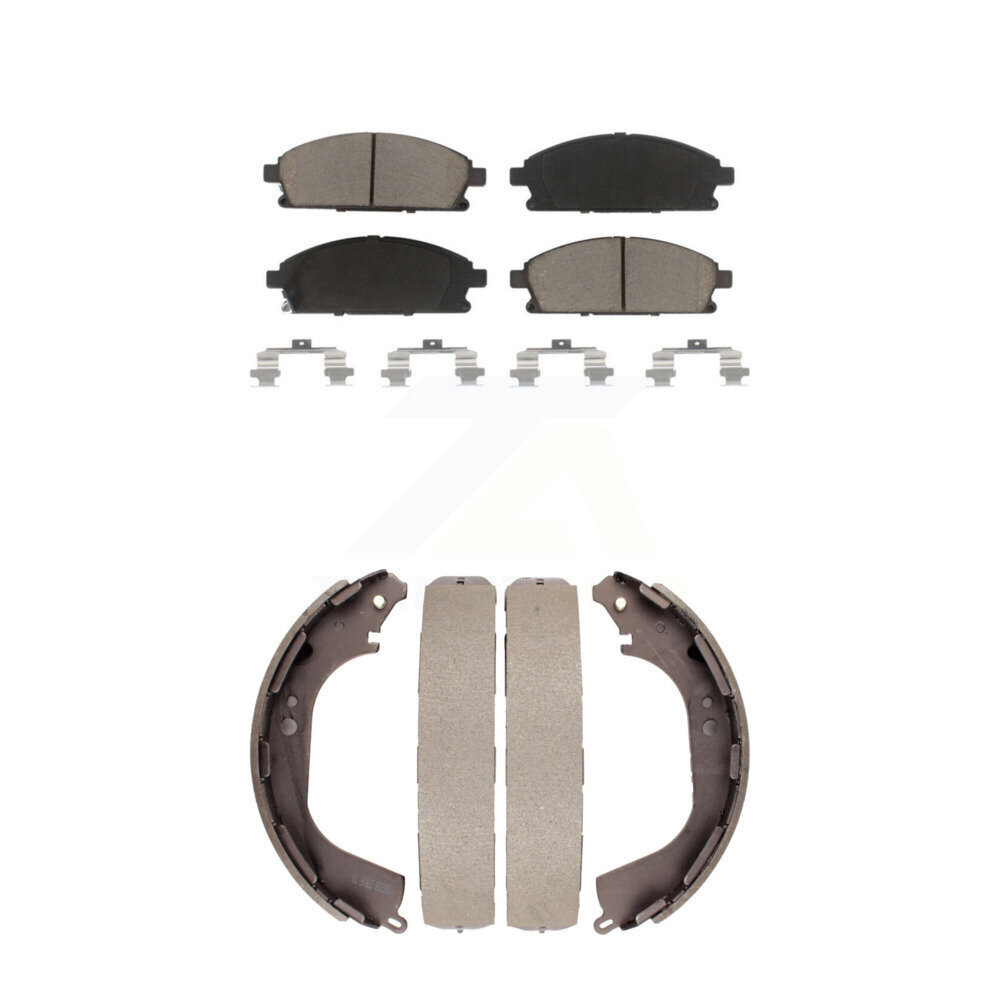 Transit Auto - KCN-100458 - Front and Rear Disc Brake Pad Kits