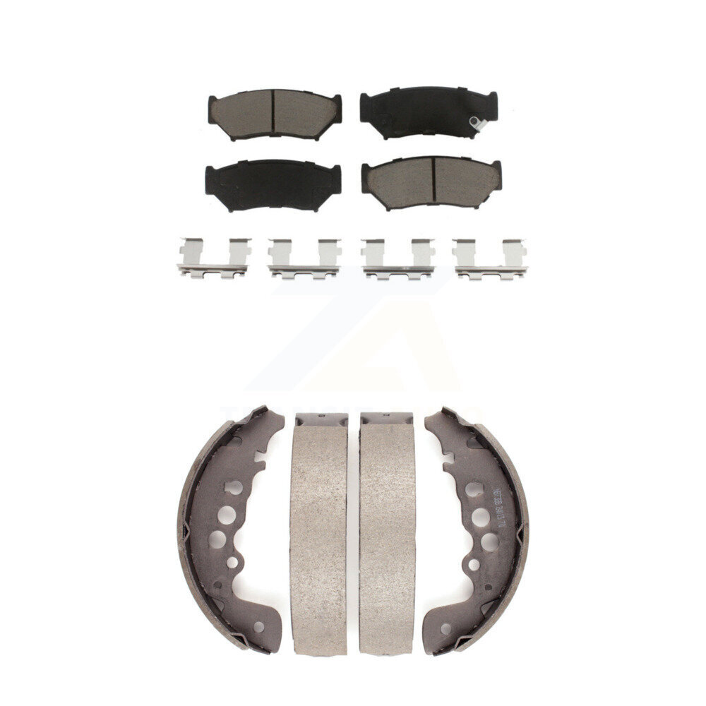 Transit Auto - KCN-100460 - Front and Rear Disc Brake Pad Kits