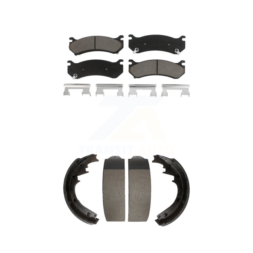 Transit Auto - KCN-100471 - Front and Rear Disc Brake Pad Kits
