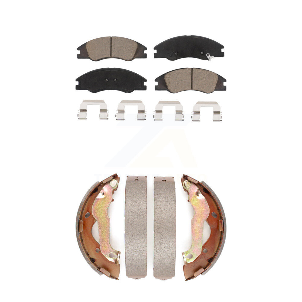 Transit Auto - KCN-100475 - Front and Rear Disc Brake Pad Kits