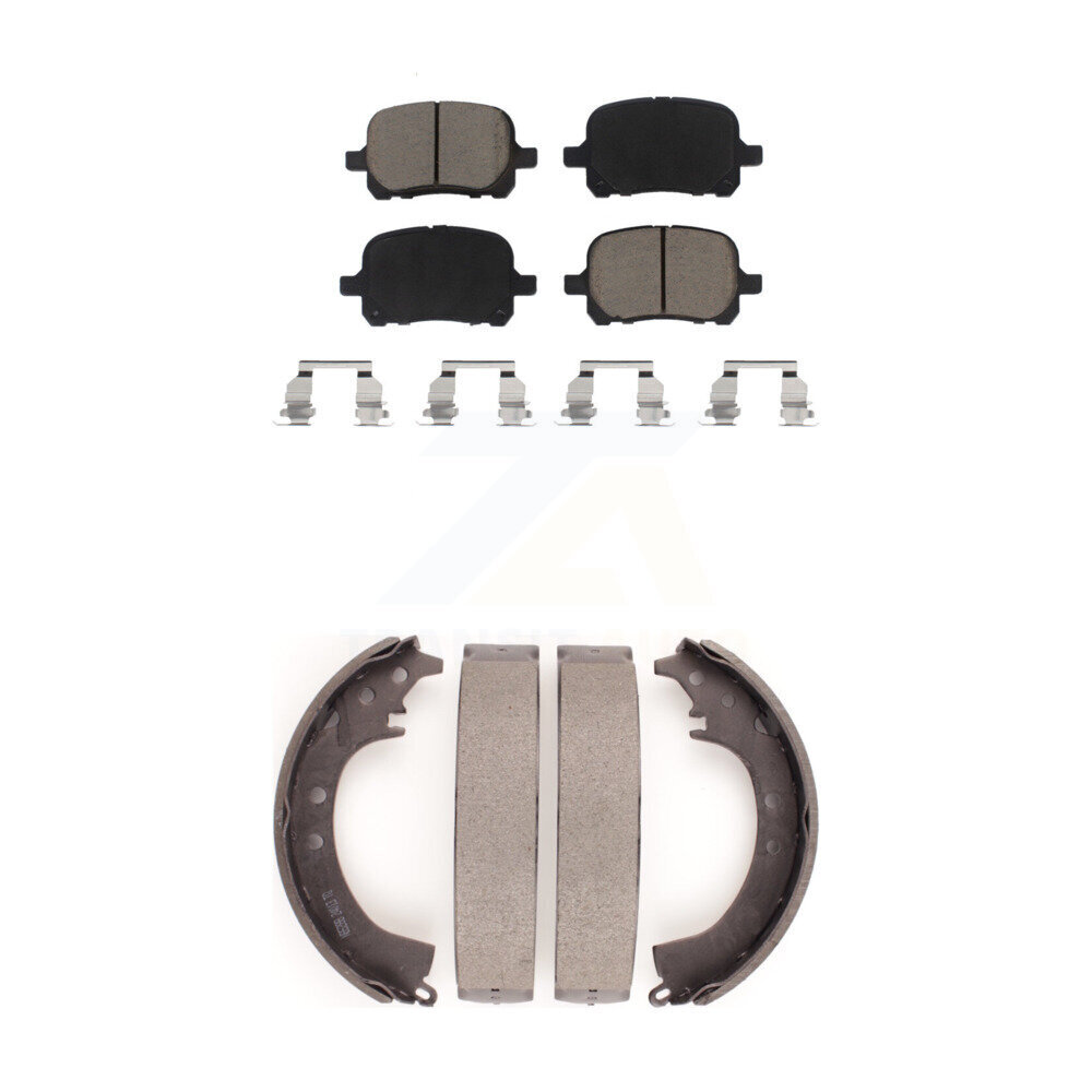 Transit Auto - KCN-100478 - Front and Rear Disc Brake Pad Kits