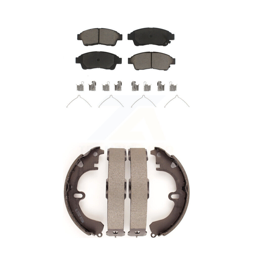 Transit Auto - KCN-100480 - Front and Rear Disc Brake Pad Kits