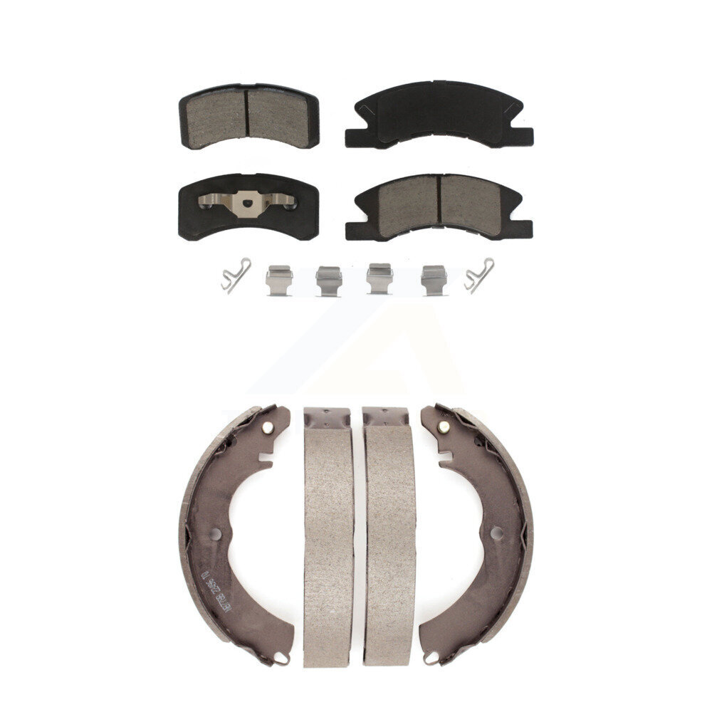 Transit Auto - KCN-100489 - Front and Rear Disc Brake Pad Kits