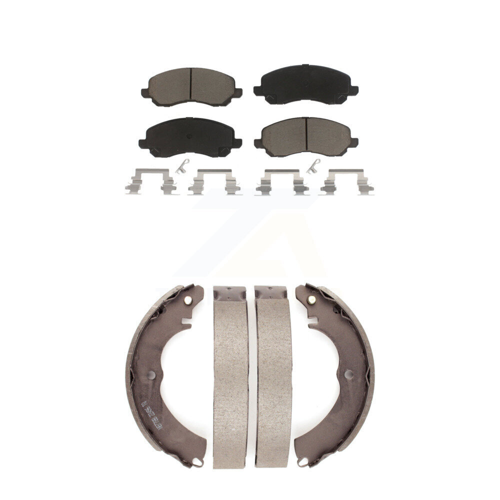 Transit Auto - KCN-100490 - Front and Rear Disc Brake Pad Kits