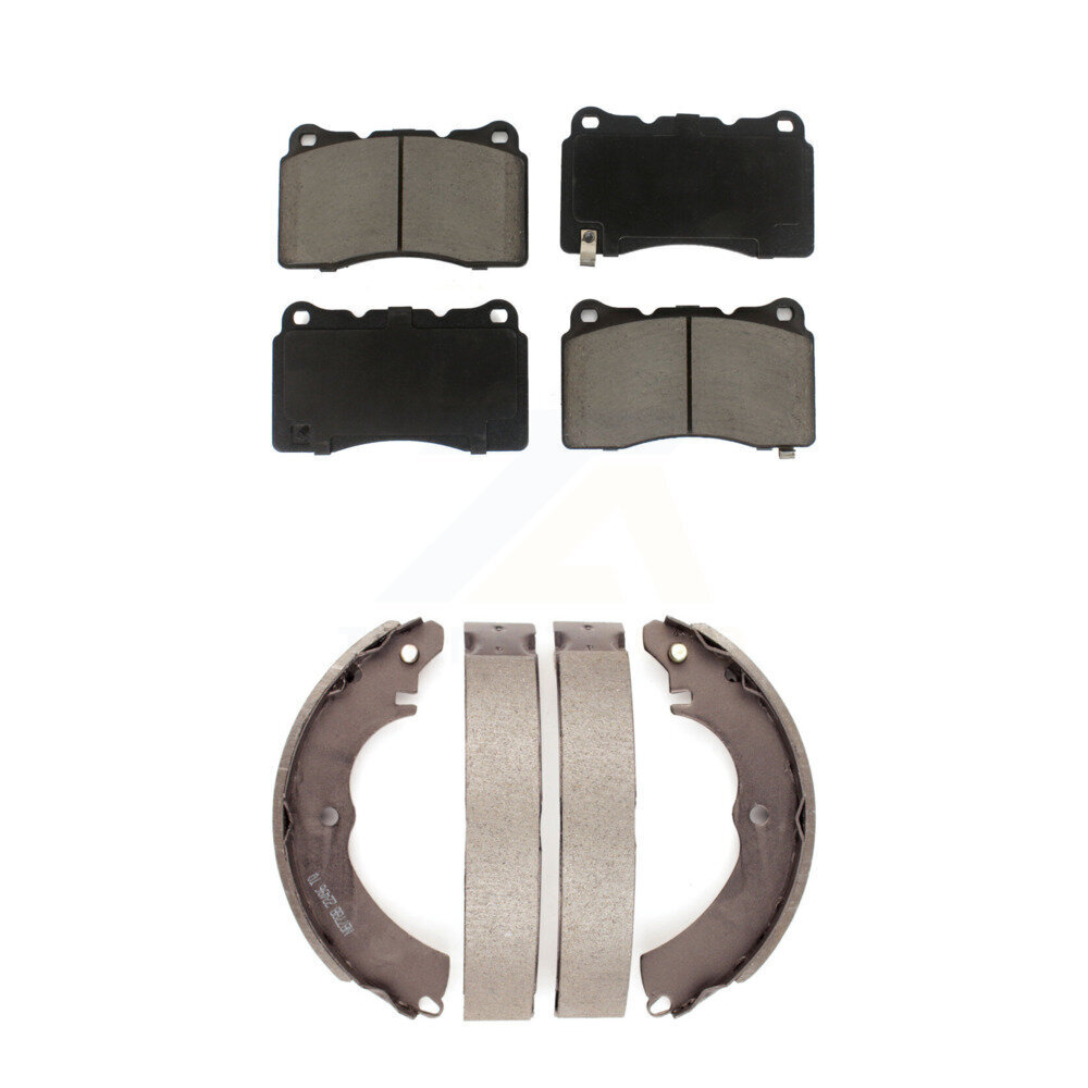 Transit Auto - KCN-100492 - Front and Rear Disc Brake Pad Kits