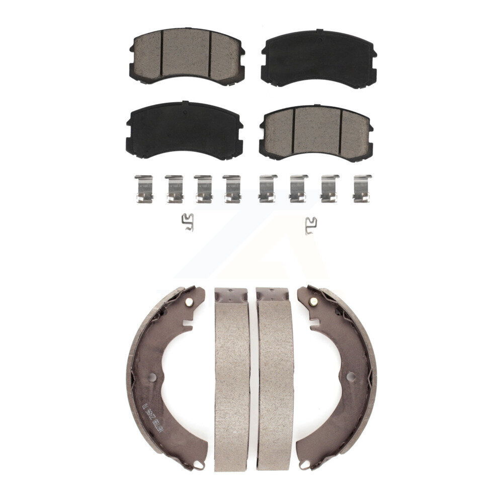 Transit Auto - KCN-100493 - Front and Rear Disc Brake Pad Kits