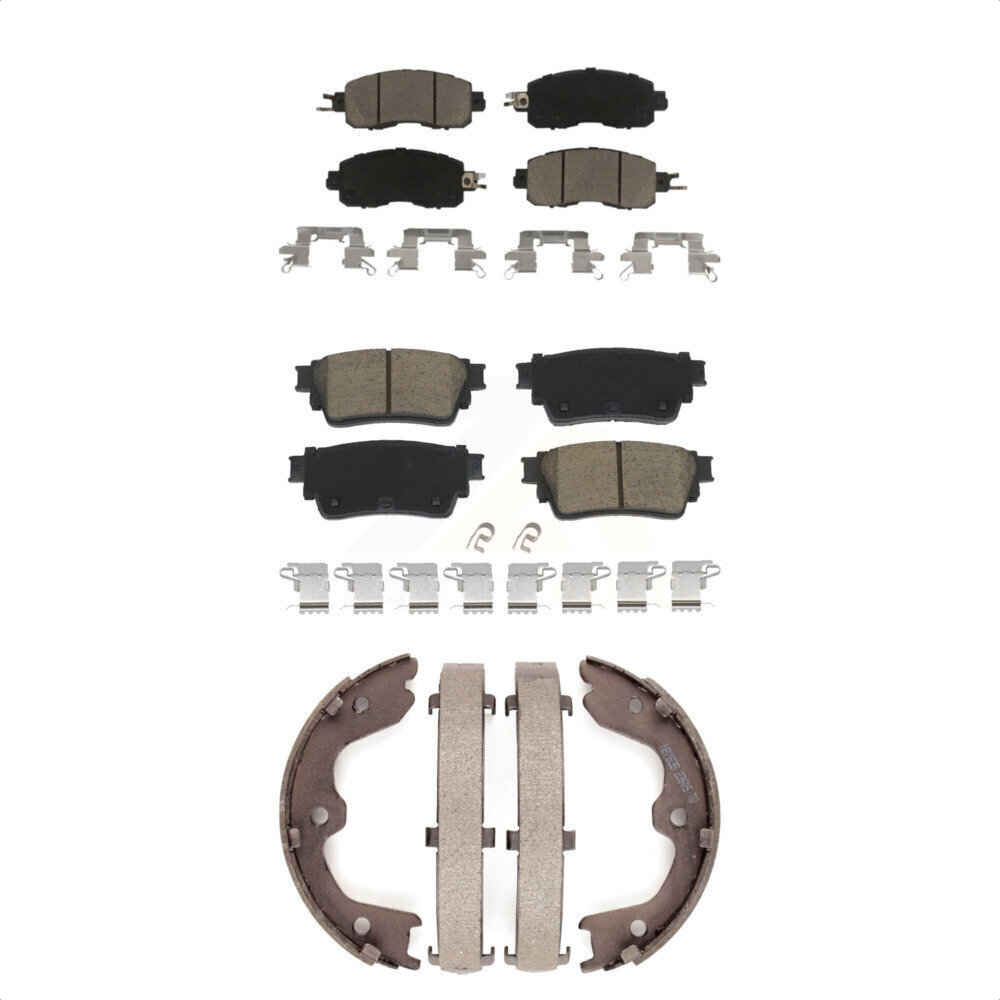 Transit Auto - KCN-100758 - Front and Rear Disc Brake Pad Kits