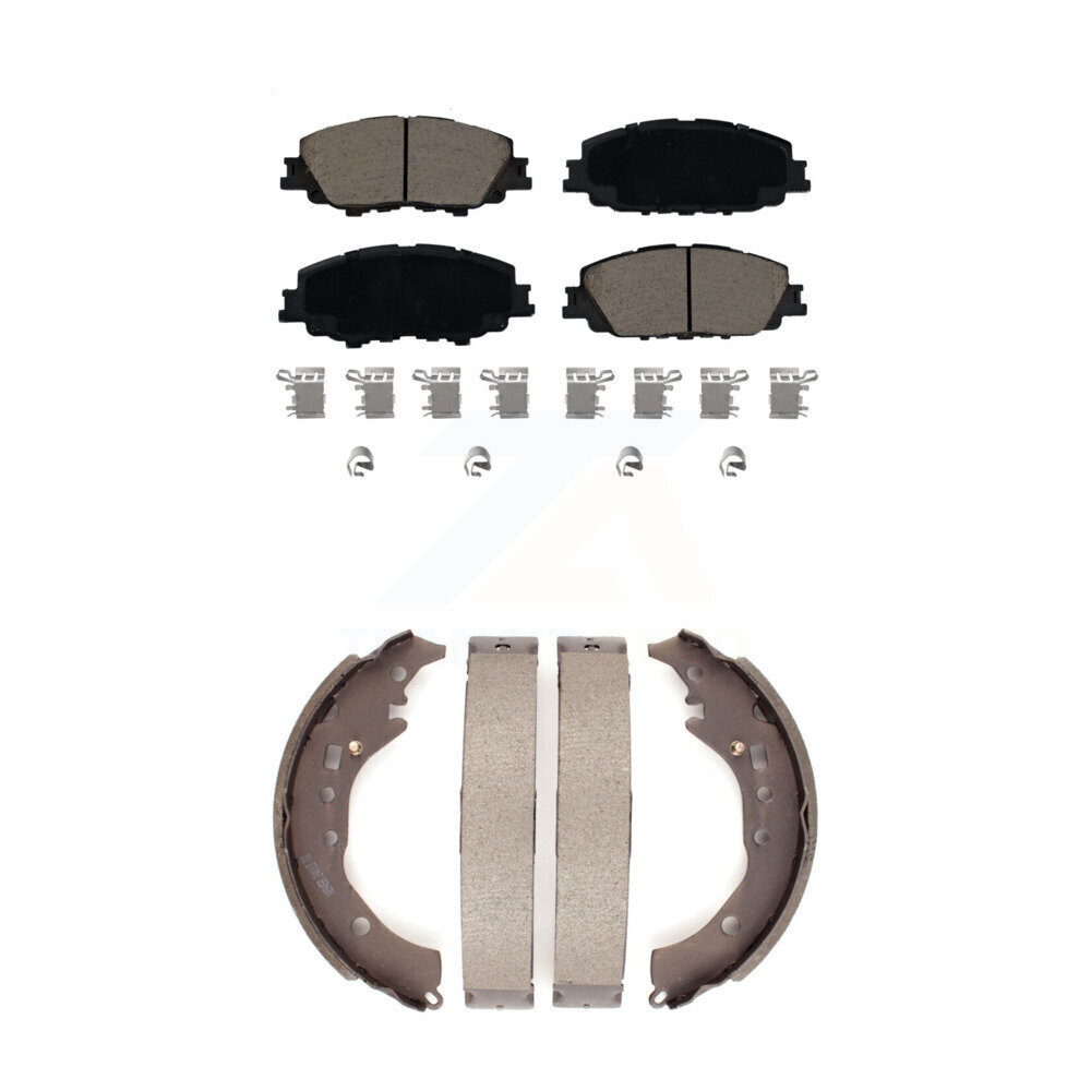 Transit Auto - KCN-100767 - Front and Rear Disc Brake Pad Kits
