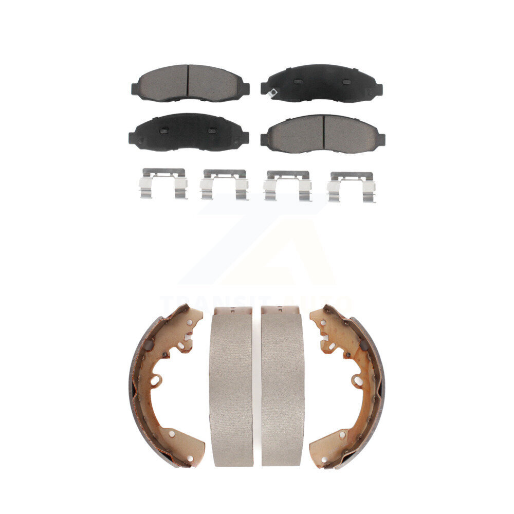 Transit Auto - KCN-100774 - Front and Rear Disc Brake Pad Kits