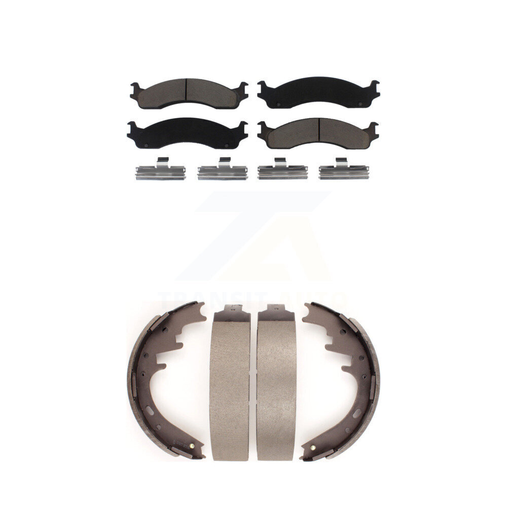 Transit Auto - KCN-100775 - Front and Rear Disc Brake Pad Kits