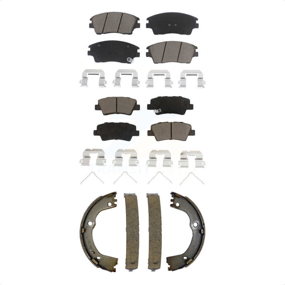 Transit Auto - KCN-100778 - Front and Rear Disc Brake Pad Kits