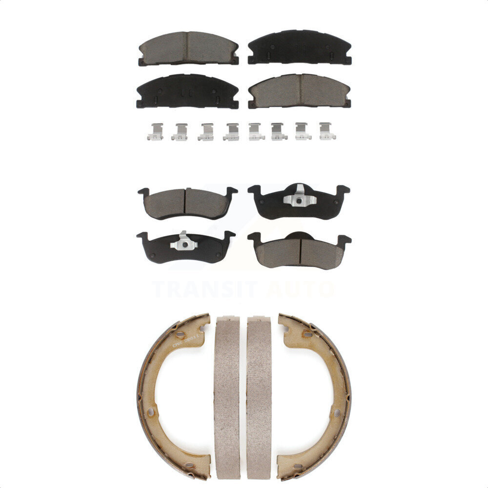 Transit Auto - KCN-100782 - Front and Rear Disc Brake Pad Kits