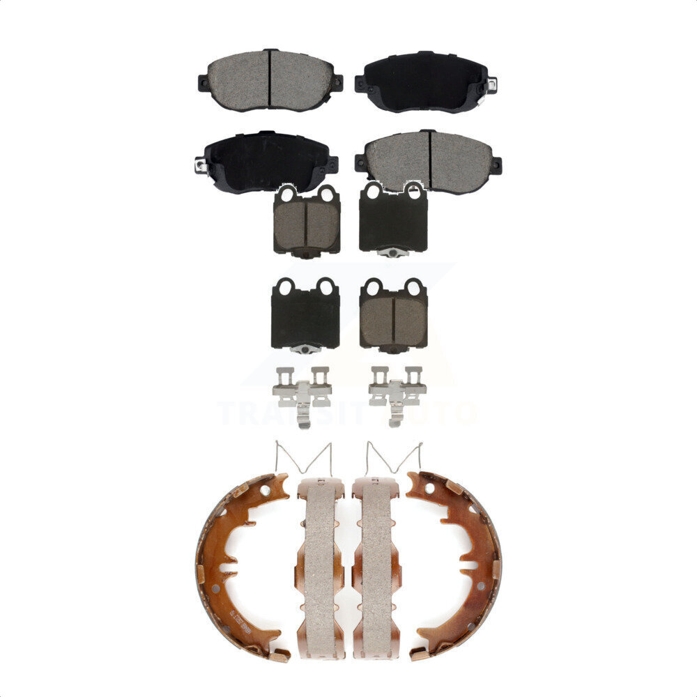 Transit Auto - KCN-100784 - Front and Rear Disc Brake Pad Kits