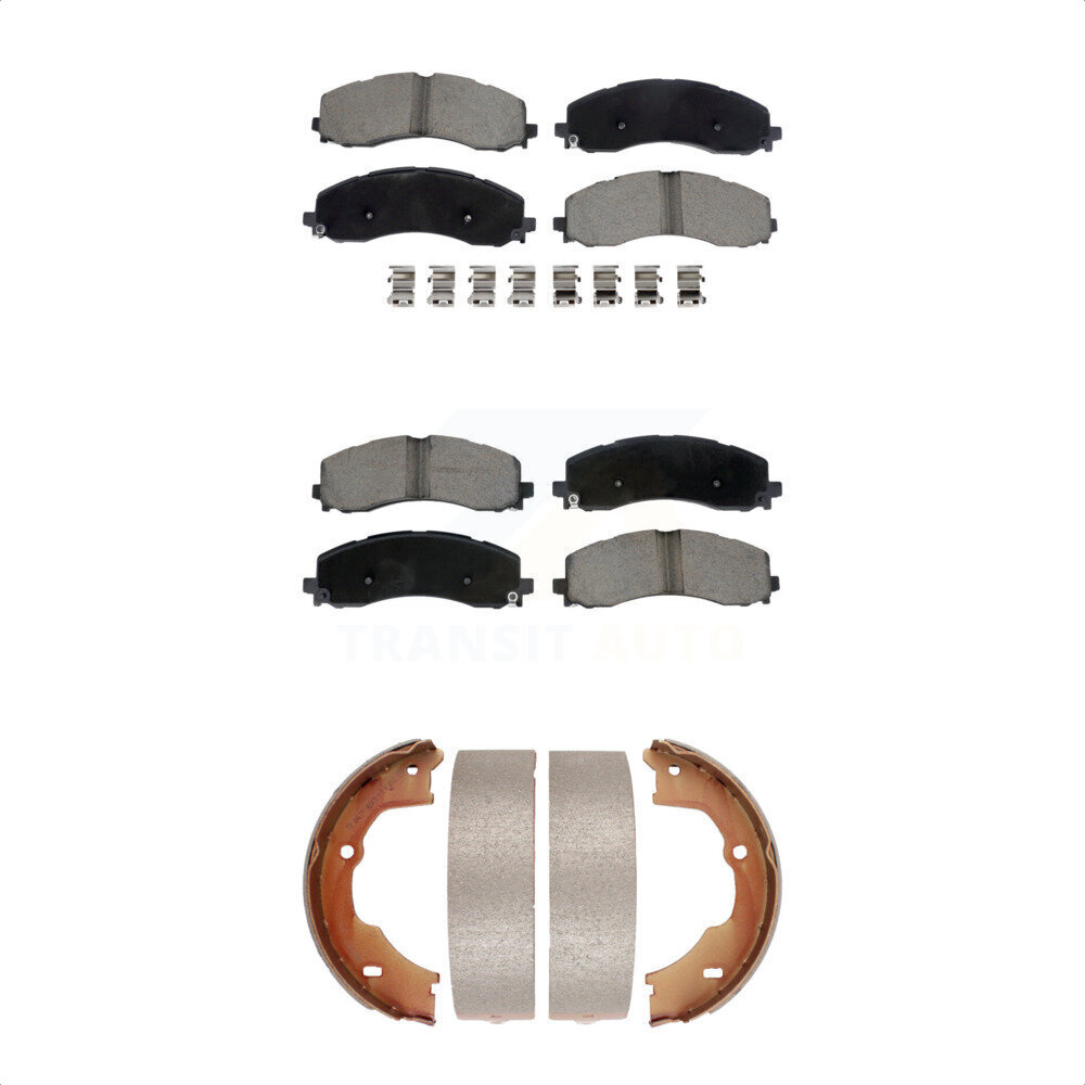 Transit Auto - KCN-100789 - Front and Rear Disc Brake Pad Kits