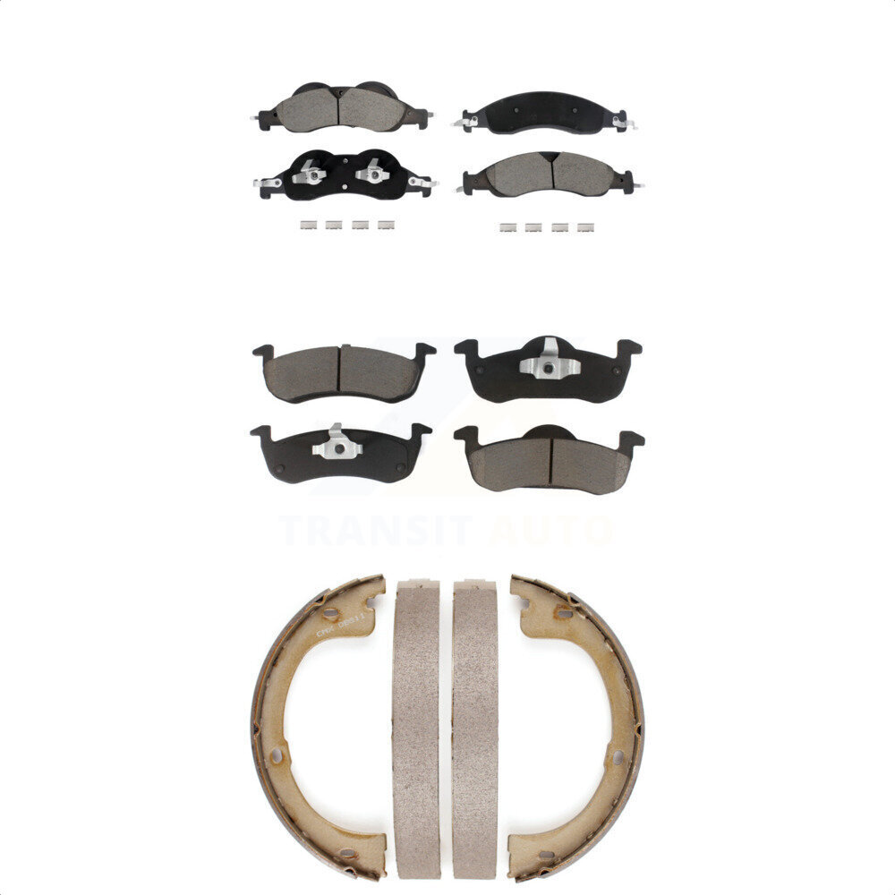 Transit Auto - KCN-100791 - Front and Rear Disc Brake Pad Kits