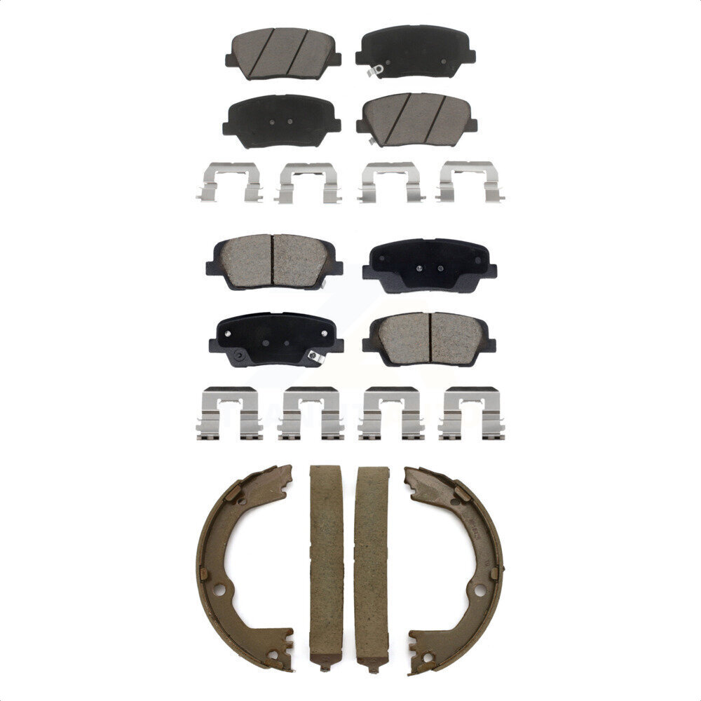 Transit Auto - KCN-100793 - Front and Rear Disc Brake Pad Kits