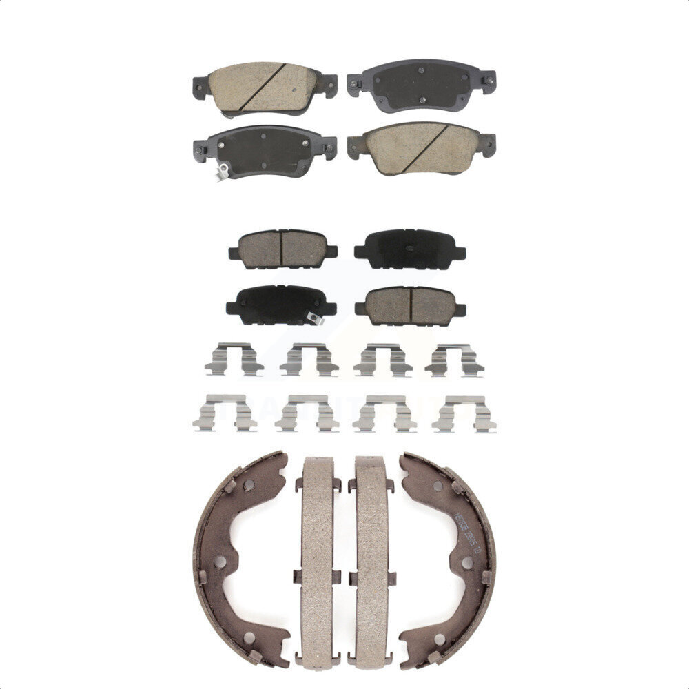 Transit Auto - KCN-100794 - Front and Rear Disc Brake Pad Kits