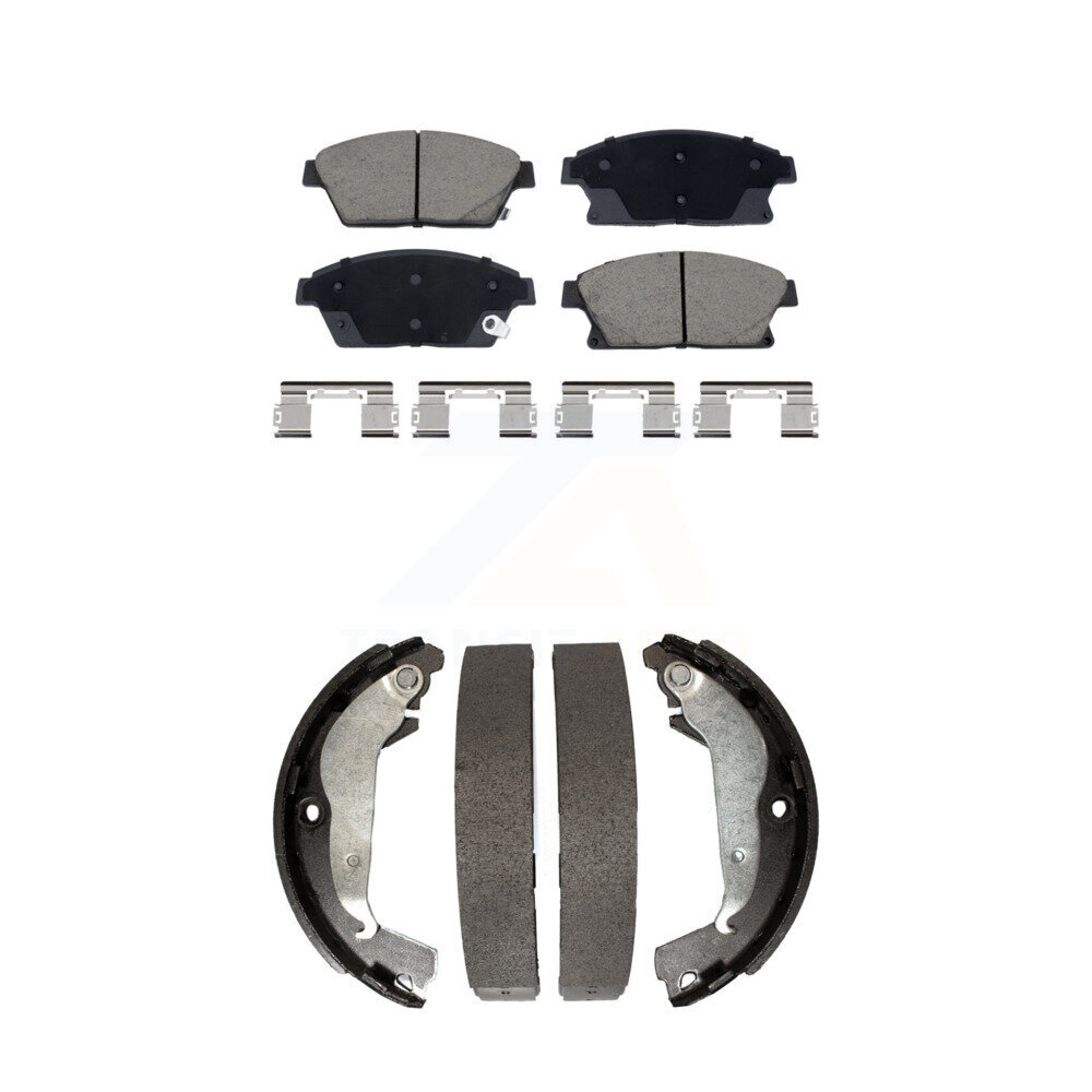 Transit Auto - KCN-100798 - Front and Rear Disc Brake Pad Kits