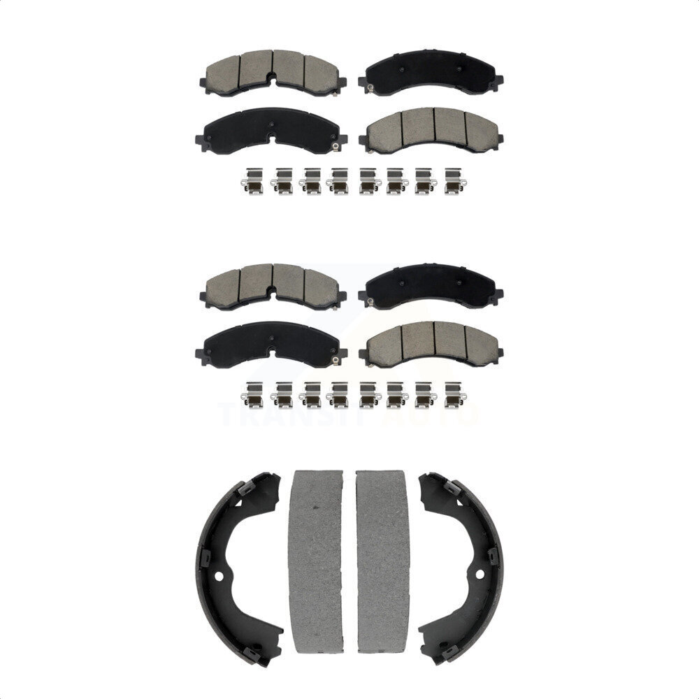 Transit Auto - KCN-100803 - Front and Rear Disc Brake Pad Kits