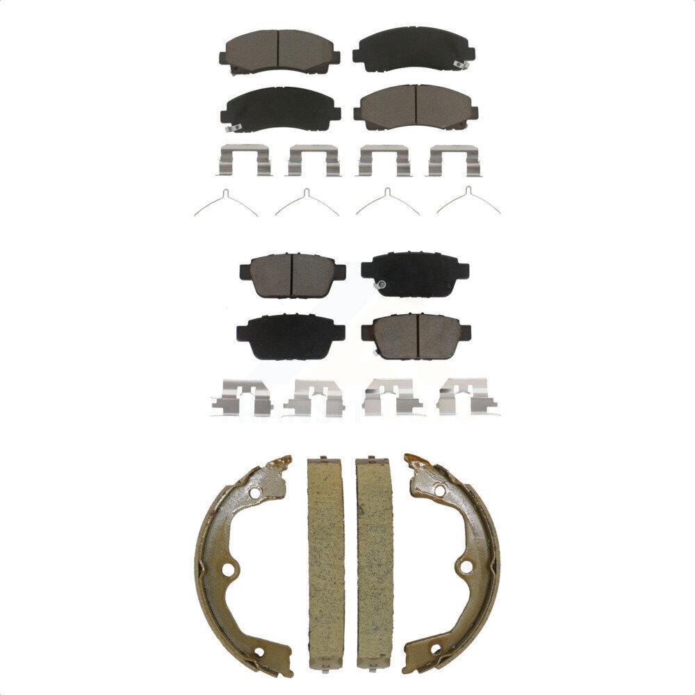 Transit Auto - KCN-100806 - Front and Rear Disc Brake Pad Kits