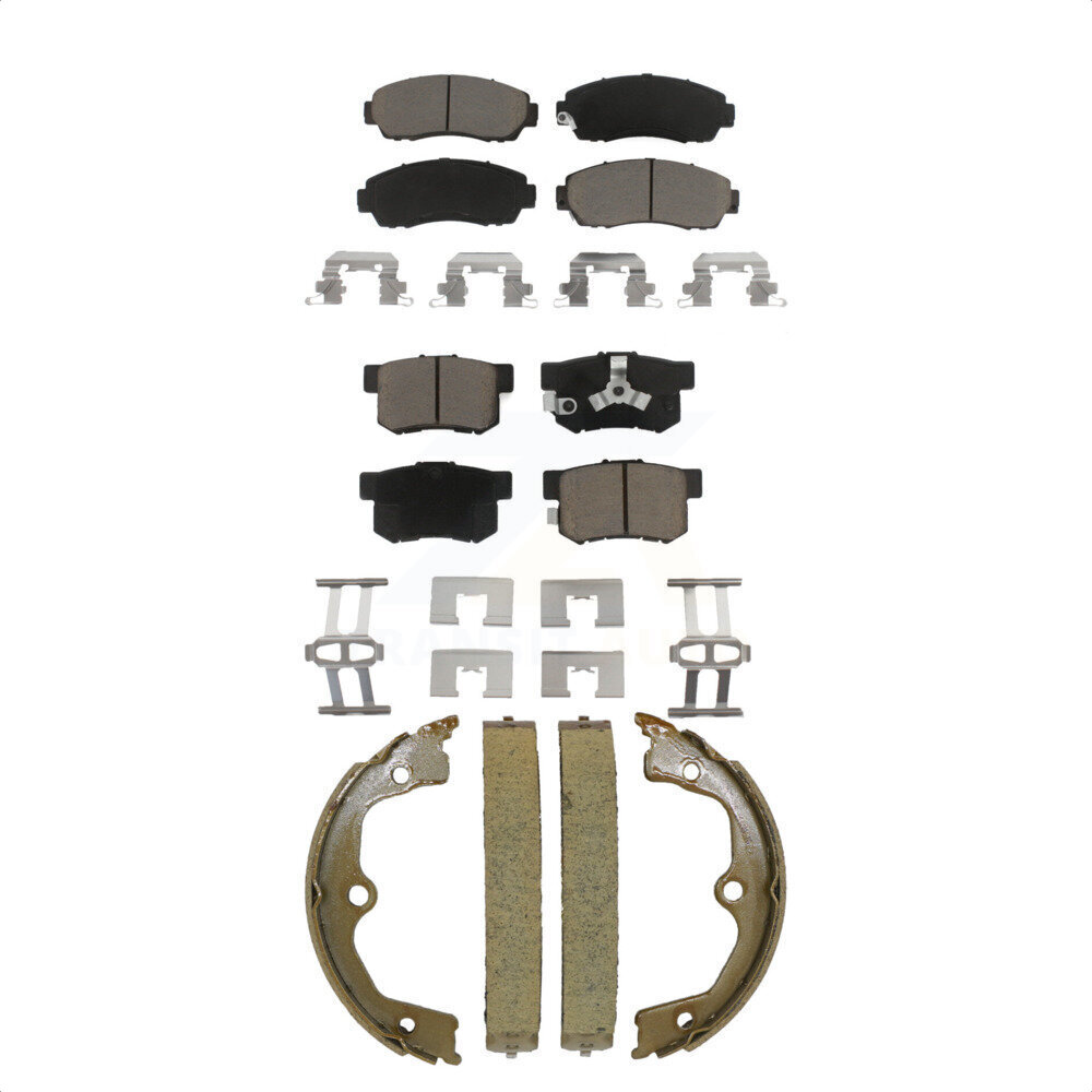 Transit Auto - KCN-100808 - Front and Rear Disc Brake Pad Kits