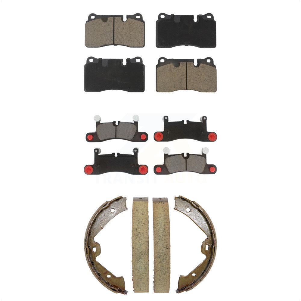 Transit Auto - KCN-100810 - Front and Rear Disc Brake Pad Kits