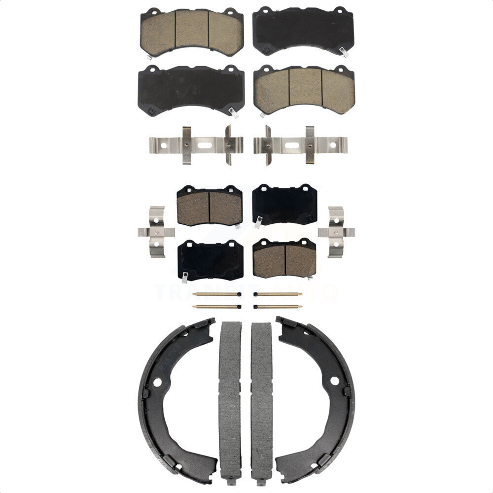 Transit Auto - KCN-100814 - Front and Rear Disc Brake Pad Kits