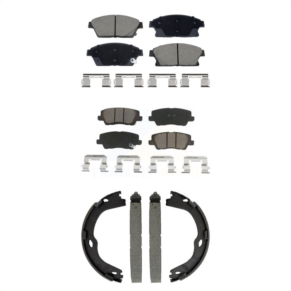 Transit Auto - KCN-100823 - Front and Rear Disc Brake Pad Kits