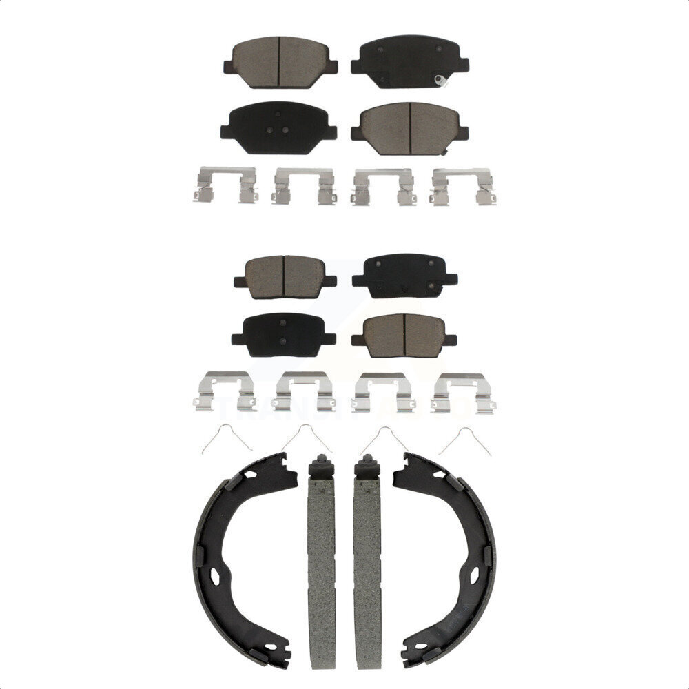 Transit Auto - KCN-100826 - Front and Rear Disc Brake Pad Kits