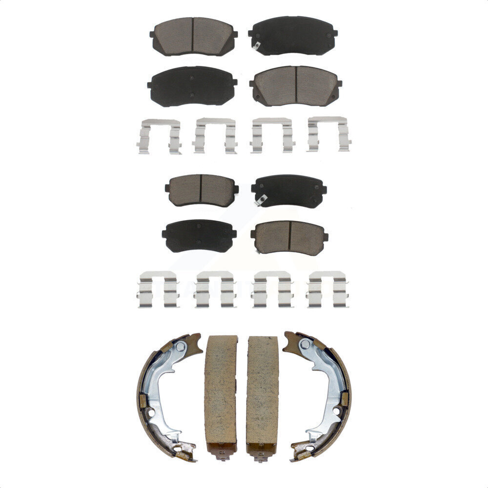 Transit Auto - KCN-100830 - Front and Rear Disc Brake Pad Kits