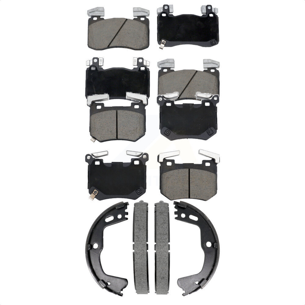 Transit Auto - KCN-100834 - Front and Rear Disc Brake Pad Kits