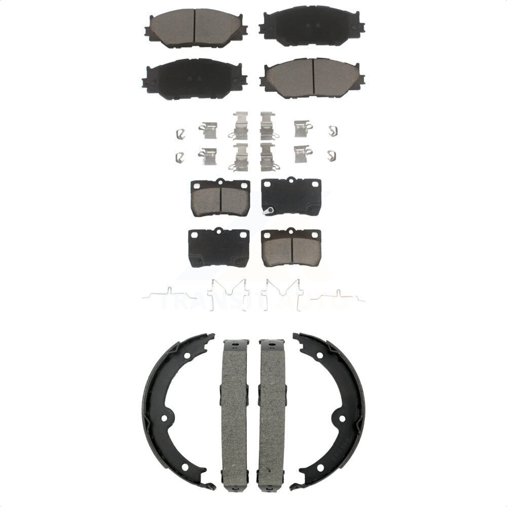 Transit Auto - KCN-100837 - Front and Rear Disc Brake Pad Kits