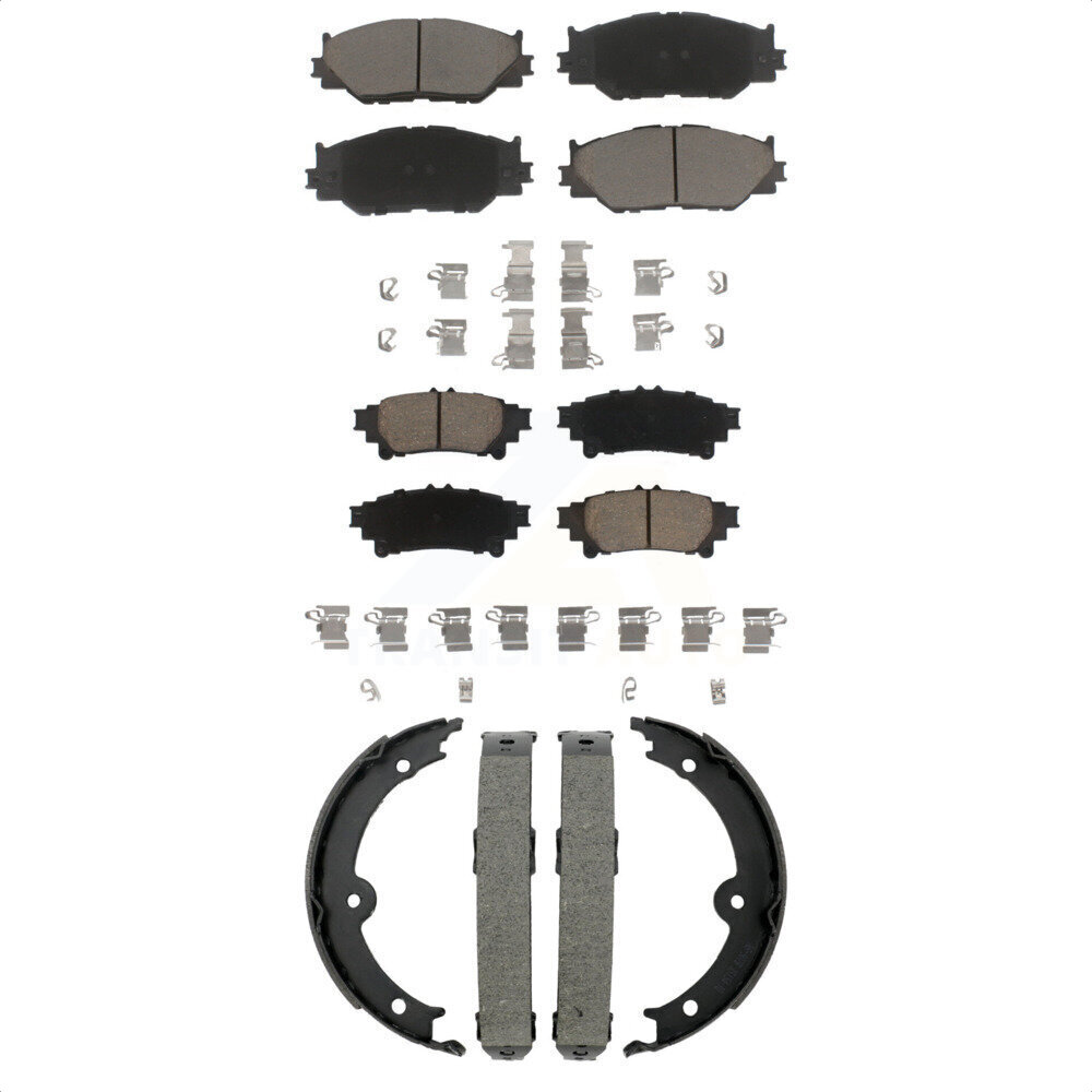 Transit Auto - KCN-100841 - Front and Rear Disc Brake Pad Kits