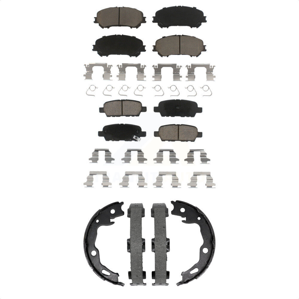 Transit Auto - KCN-100844 - Front and Rear Disc Brake Pad Kits