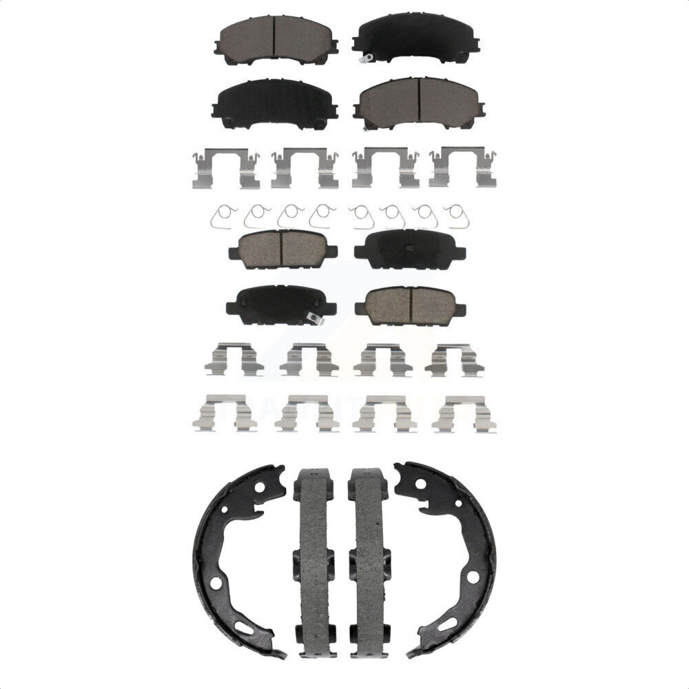 Transit Auto - KCN-100845 - Front and Rear Disc Brake Pad Kits