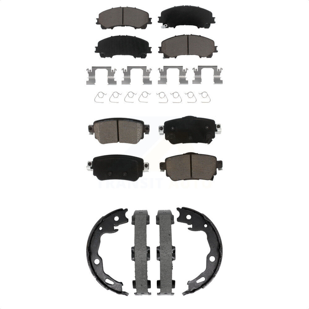 Transit Auto - KCN-100846 - Front and Rear Disc Brake Pad Kits