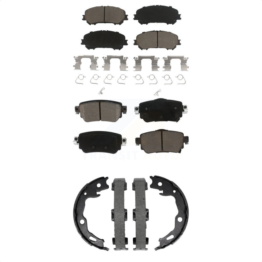 Transit Auto - KCN-100847 - Front and Rear Disc Brake Pad Kits