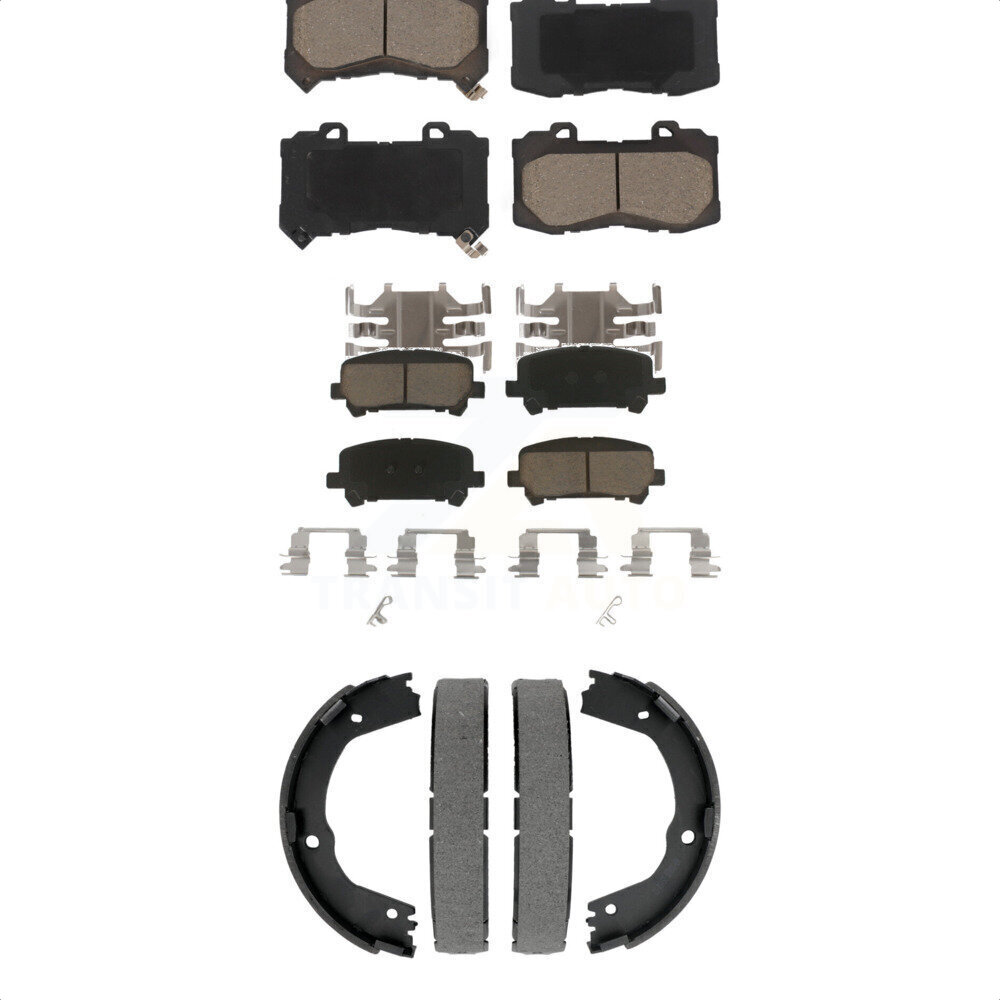 Transit Auto - KCN-100848 - Front and Rear Disc Brake Pad Kits