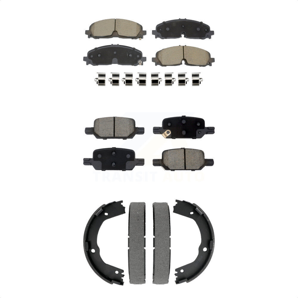 Transit Auto - KCN-100849 - Front and Rear Disc Brake Pad Kits