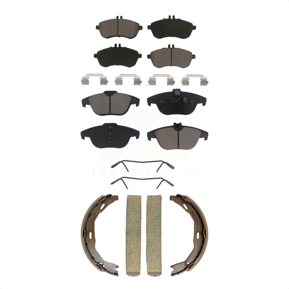 Transit Auto - KCN-100850 - Front and Rear Disc Brake Pad Kits