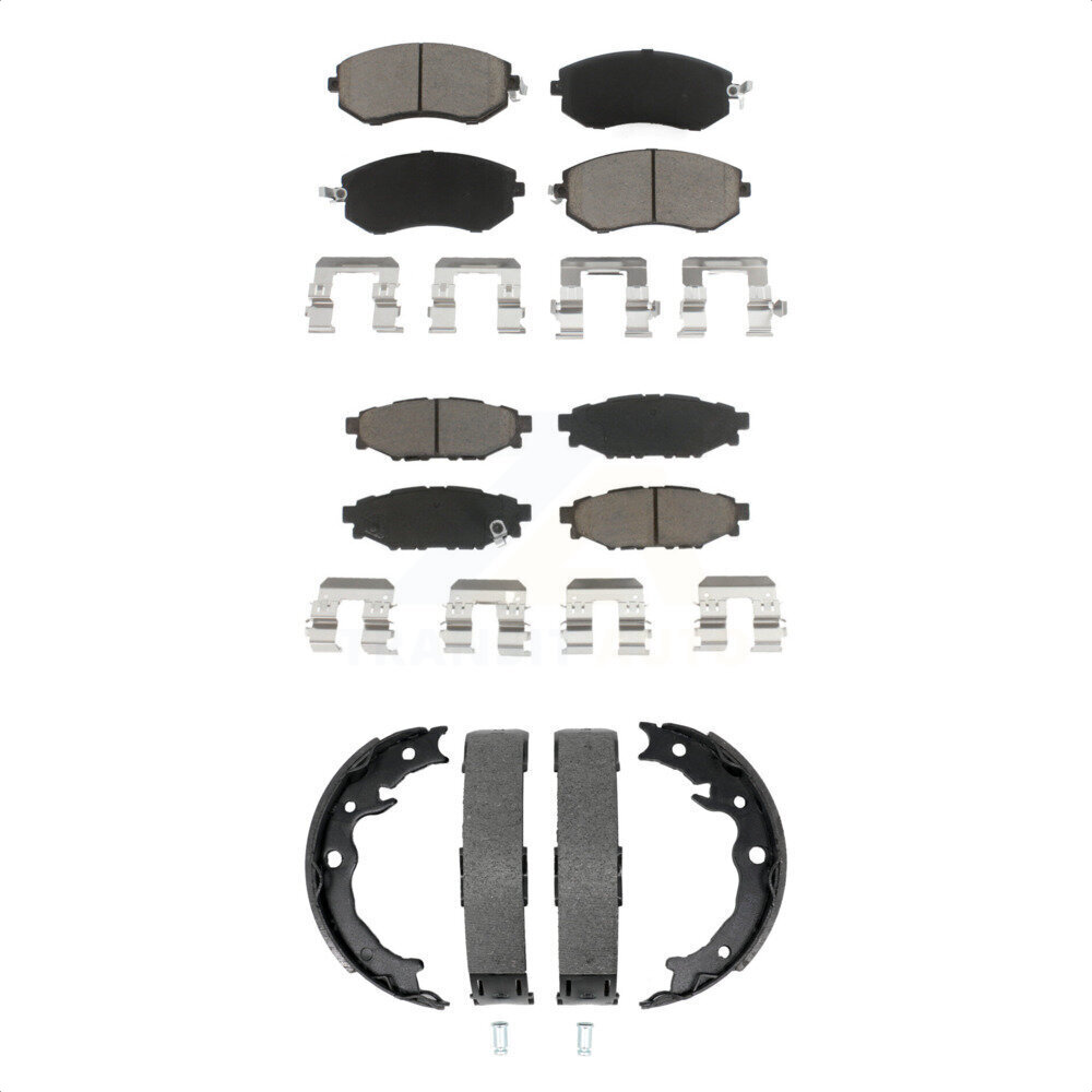 Transit Auto - KCN-100853 - Front and Rear Disc Brake Pad Kits