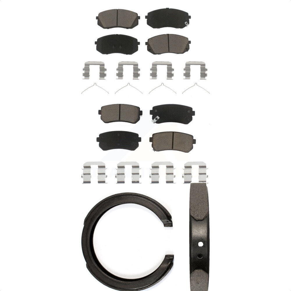 Transit Auto - KCN-100855 - Front and Rear Disc Brake Pad Kits