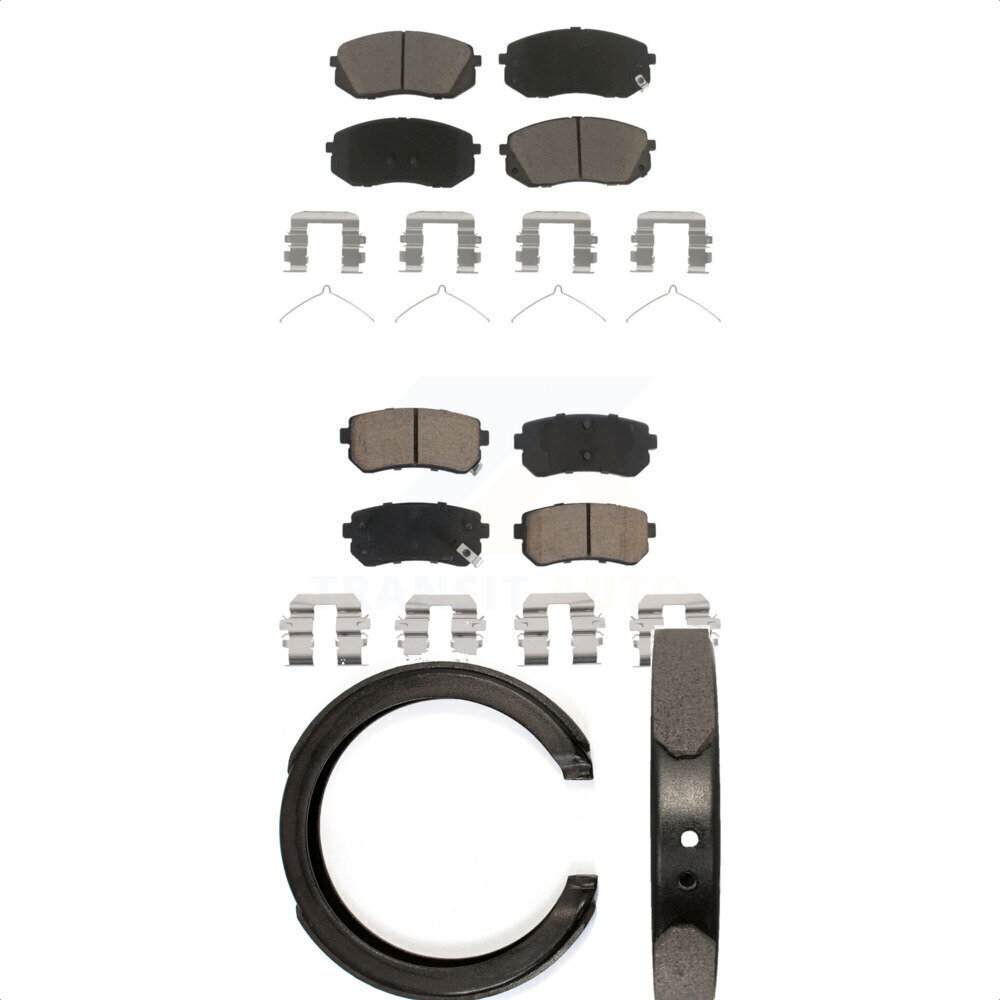 Transit Auto - KCN-100856 - Front and Rear Disc Brake Pad Kits