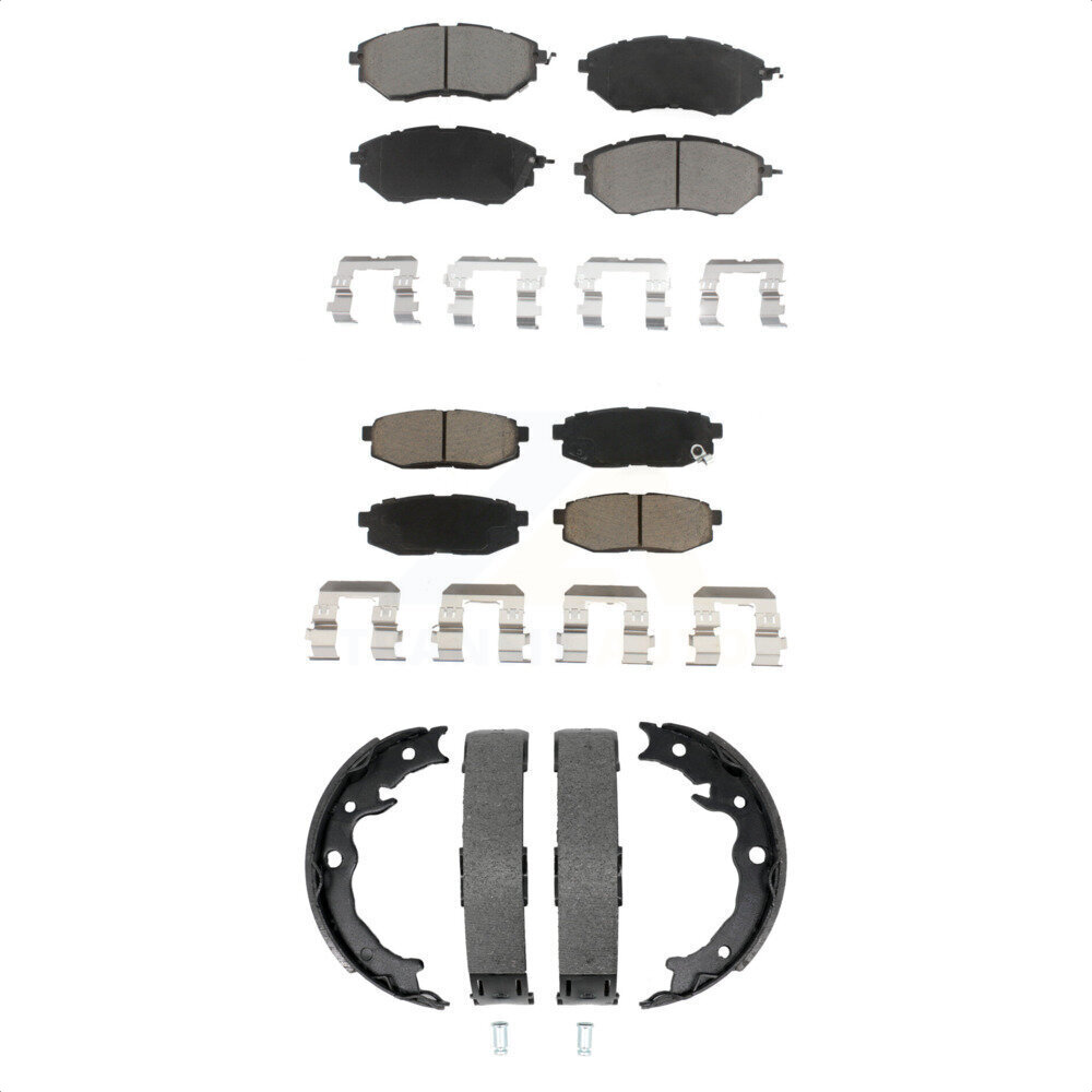 Transit Auto - KCN-100863 - Front and Rear Disc Brake Pad Kits