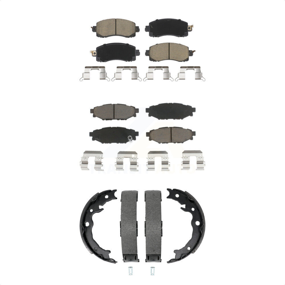 Transit Auto - KCN-100864 - Front and Rear Disc Brake Pad Kits